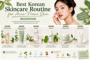 Best Korean Skincare Routine for Acne-Prone Skin (2026 Guide)