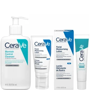 CeraVe cleanser for bright and glowing skin routine