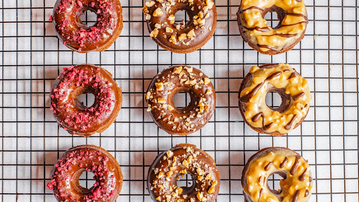 glazed donut skin