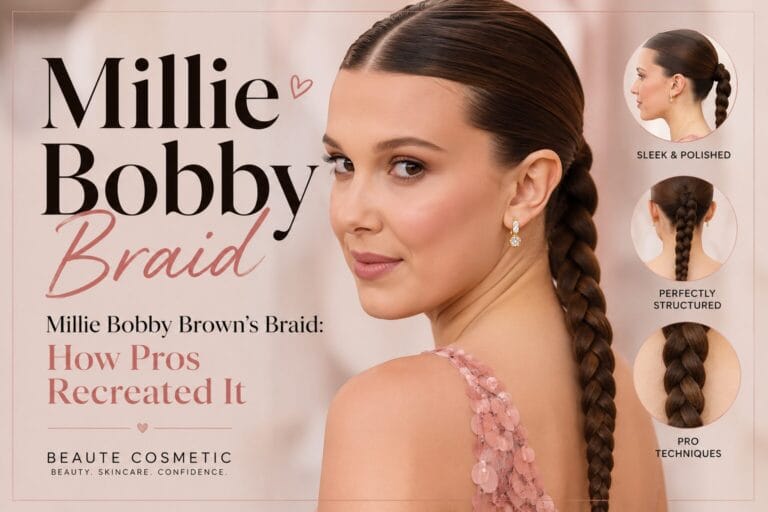 Millie Bobby braid – Millie Bobby Brown’s Braid: How Pros Recreated It — Beaute Cosmetic